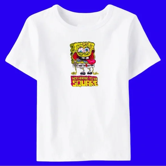 NWT Zara Graphic Tshirt Kids Shirt boys girls Tee Sponge Bob Square Pants Gift - Picture 2 of 2
